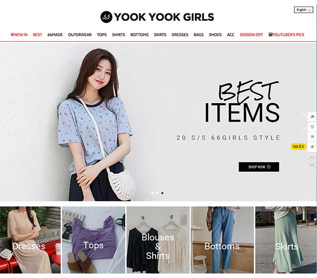 korean inspired clothing websites