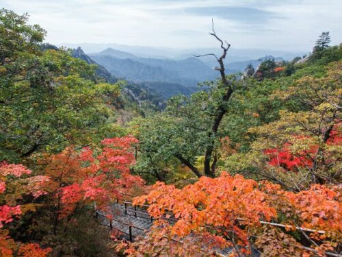 Seoraksan Mountain in Autumn