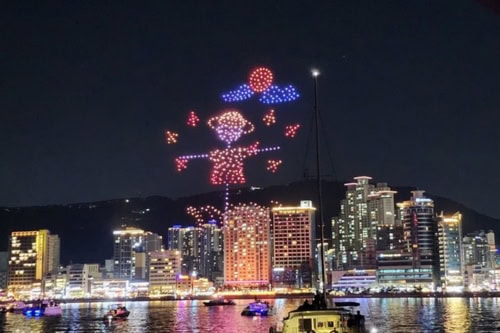 Busan Ultimate Night Yacht Tour with M Drone Show